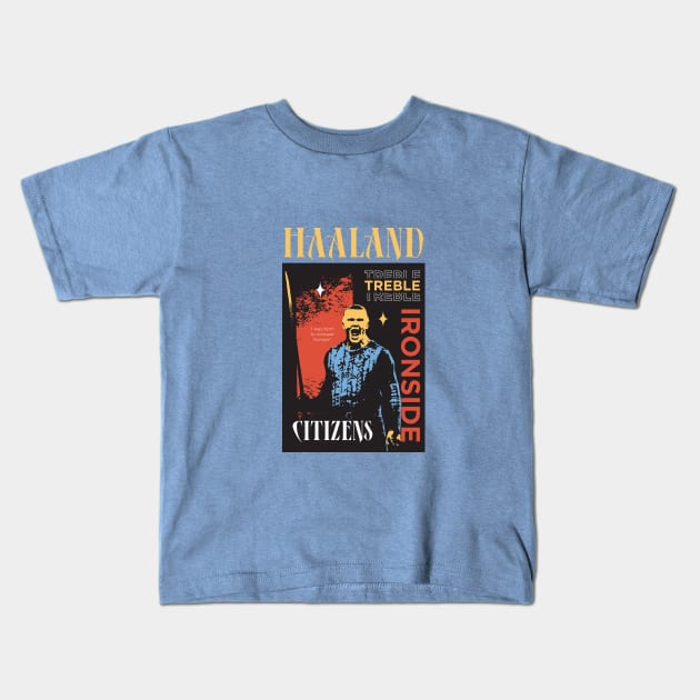 Haaland The Ironside Kids T-Shirt by Naksatra